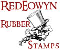 Red Eowyn Unmounted Rubber Stamps