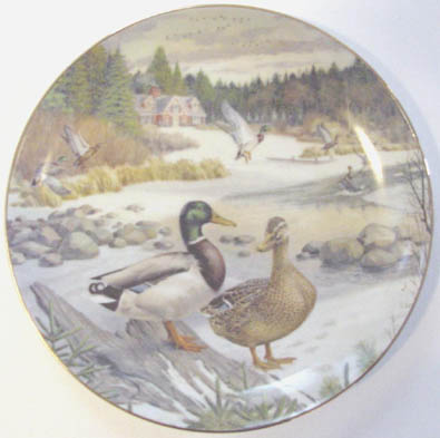 The Mallard - by Bart Jerner - Plate Front
